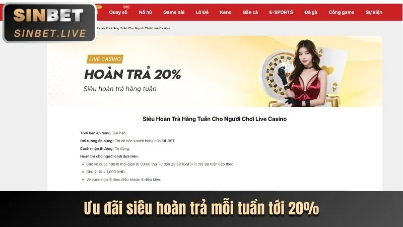 Khuyến mãi casino 13win1